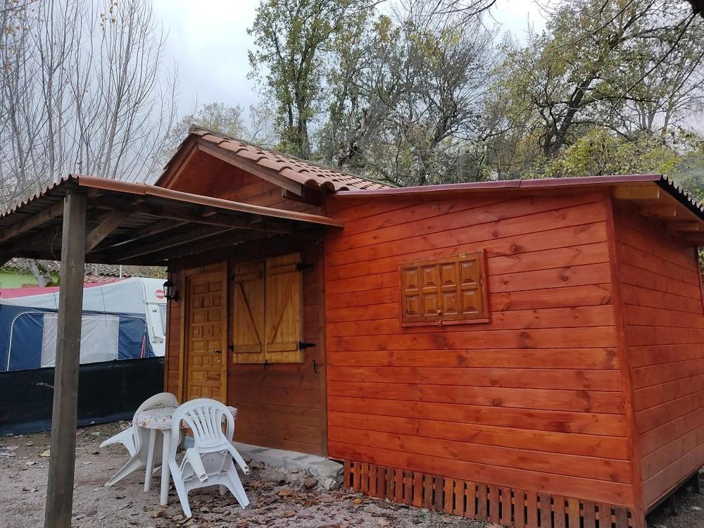 Cabanas Camping Sierra De Penascosa Buitenkant foto
