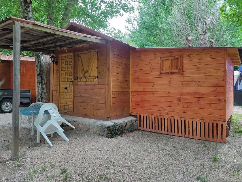 Cabanas Camping Sierra De Penascosa Buitenkant foto
